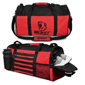 Gym Duffle Bag- Workout, Boxing, MMA, Sports Bag with Shoes Compartment